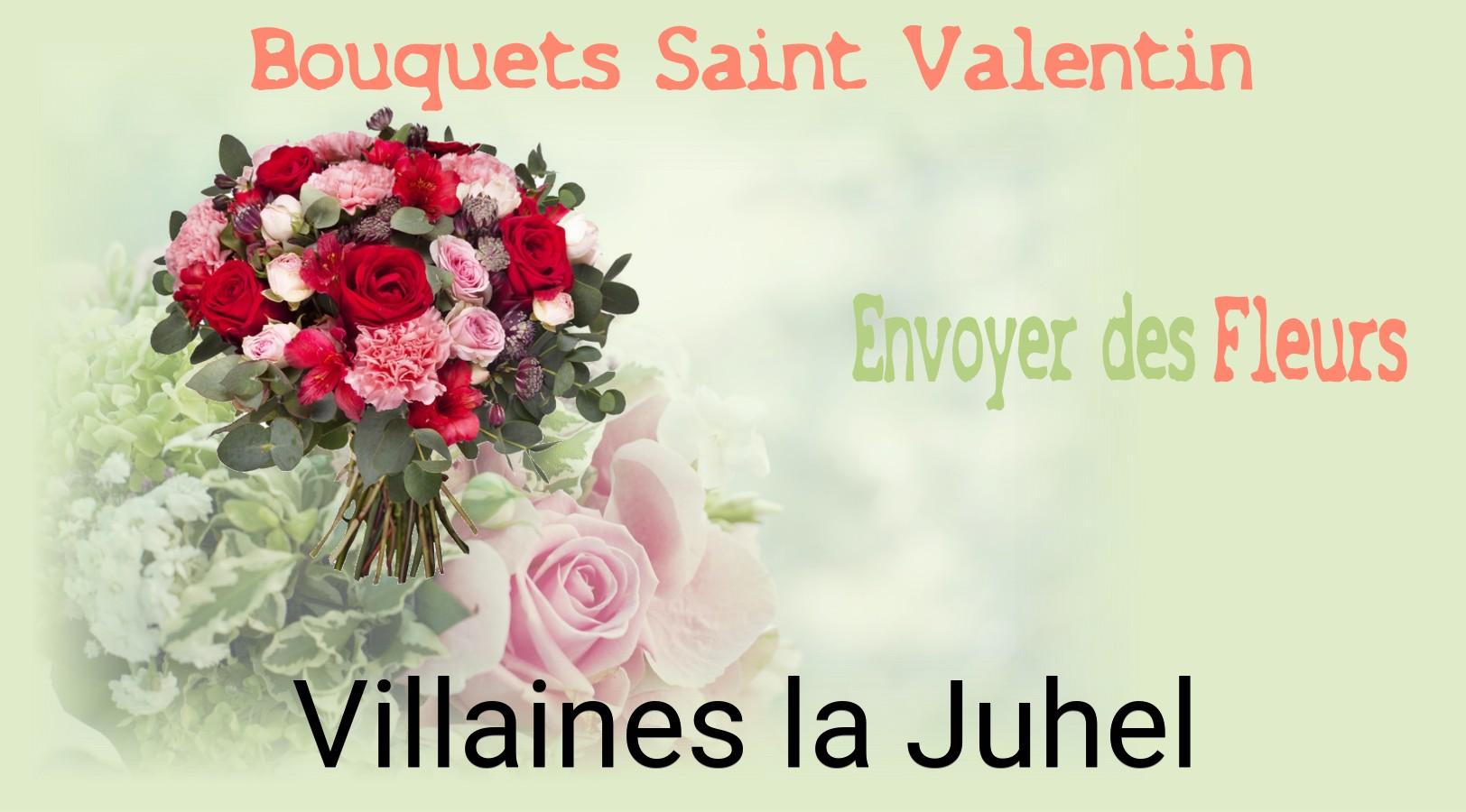 Roses de Saint-Valentin livrées à Villaines-la-Juhel